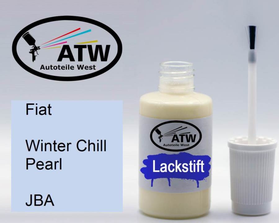 Fiat, Winter Chill Pearl, JBA: 20ml Lackstift, von ATW Autoteile West.